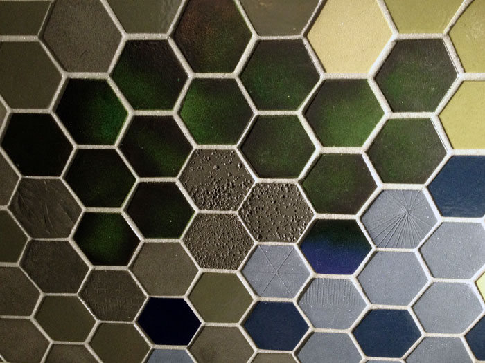 Interior Design in Vancouver: Hexagon tiles at Interstyle's IDSWest 2014 Booth